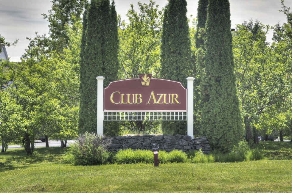 Panneau du Club Azur