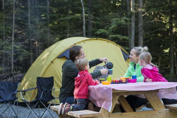 Parc National du Mont-Orford – Camping