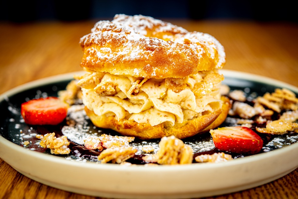 L'un des desserts du restaurant Au comptoir MarCel de Magog.