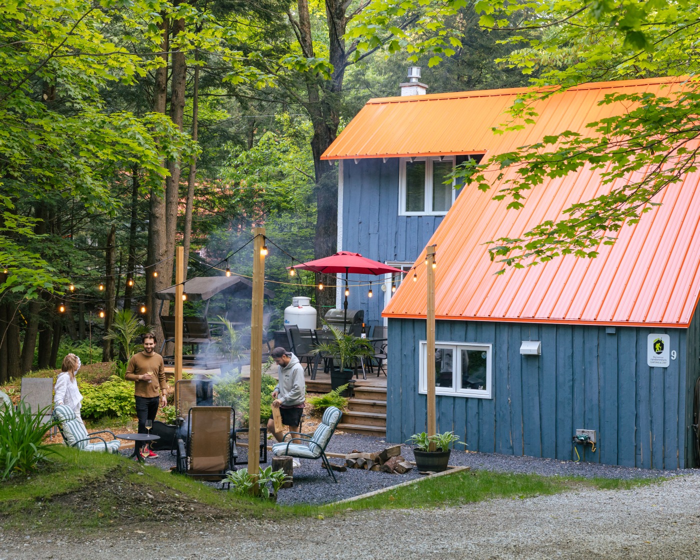 Extérieur des Chalets Côté Belval