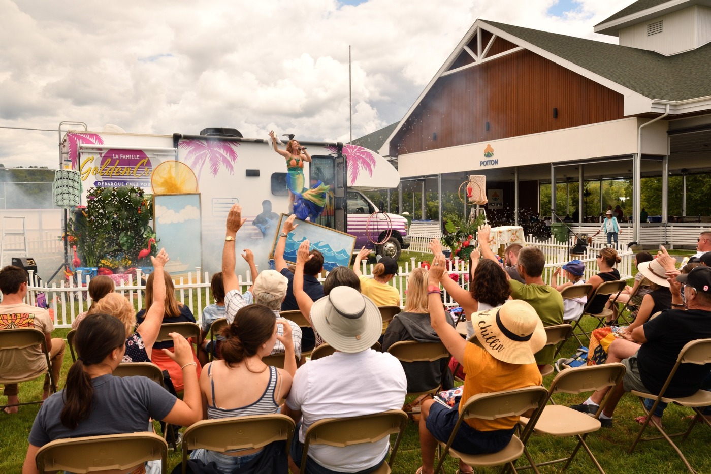 Festival Esprit de Potton qui a lieu tous les ans en août dans la Municipalité du Canton de Potton.