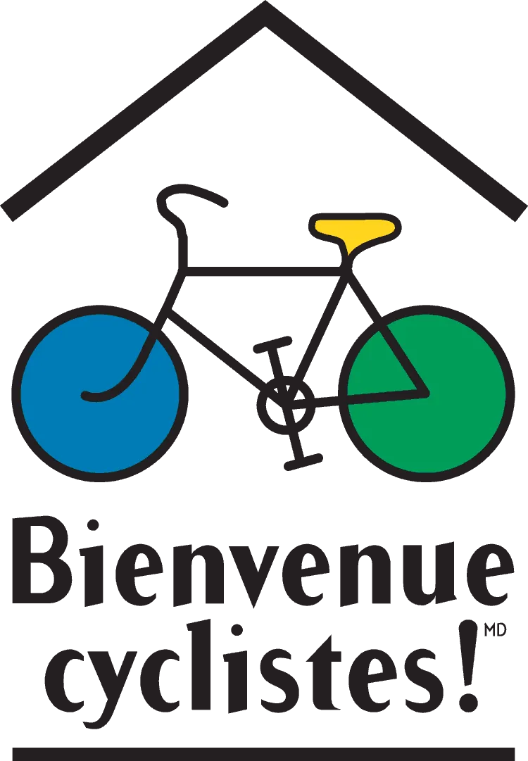 Logo de la certification Bienvenue cyclistes!
